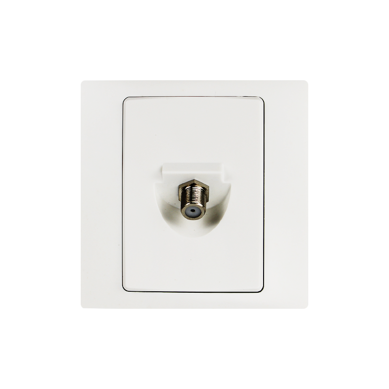 Plast 1 Gang Satellite Socket HK6169S