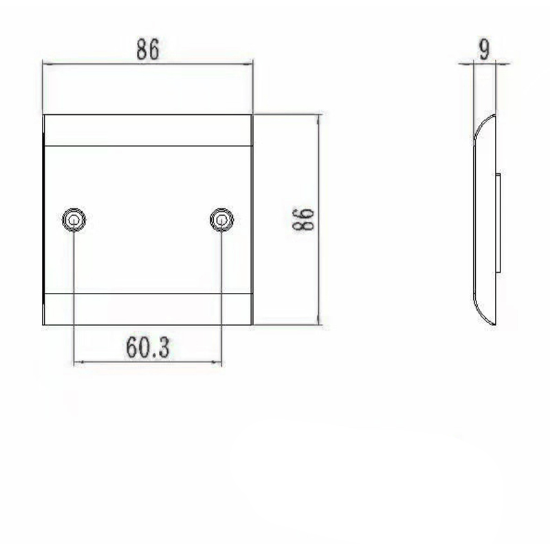 16A 2-stiftsuttag + multifunktionsbakelituttag med neon HK6416HN-UNoch switch